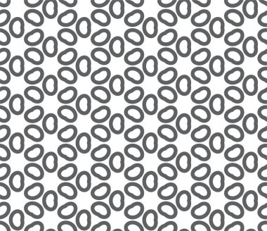 Geometrik soyut dikişsiz desen, vektör illüstrasyonu