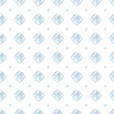 Geometrik soyut dikişsiz desen, vektör illüstrasyonu