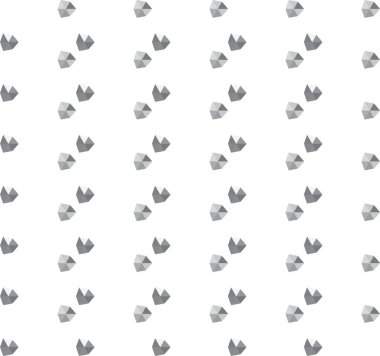 Geometrik soyut dikişsiz desen, vektör illüstrasyonu