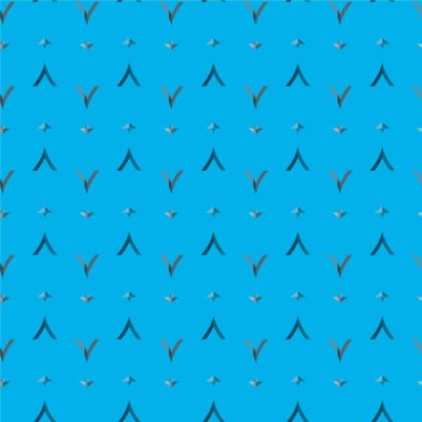 Geometrik soyut dikişsiz desen, vektör illüstrasyonu