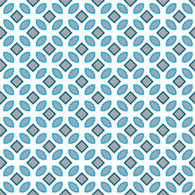 soyut geometrik dikişsiz desen, vektör illüstrasyonu