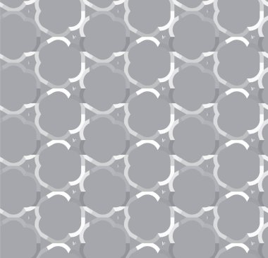 Geometrik soyut dikişsiz desen, vektör illüstrasyonu