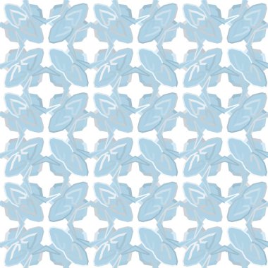 Geometrik soyut dikişsiz desen, vektör illüstrasyonu