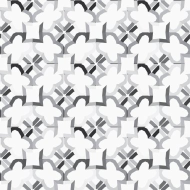 soyut geometrik dikişsiz desen, vektör illüstrasyonu