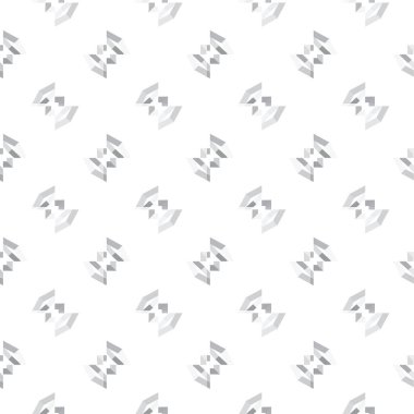 soyut geometrik dikişsiz desen, vektör illüstrasyonu