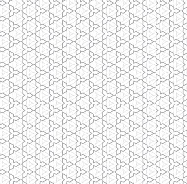 Geometrik soyut dikişsiz desen, vektör illüstrasyonu
