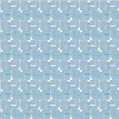 Geometrik soyut dikişsiz desen, vektör illüstrasyonu