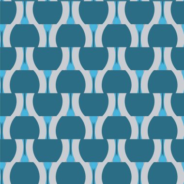 soyut geometrik dikişsiz desen, vektör illüstrasyonu