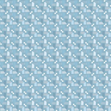 Geometrik soyut dikişsiz desen, vektör illüstrasyonu