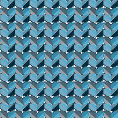 soyut geometrik dikişsiz desen, vektör illüstrasyonu