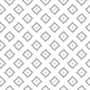 Geometrik soyut dikişsiz desen, vektör illüstrasyonu