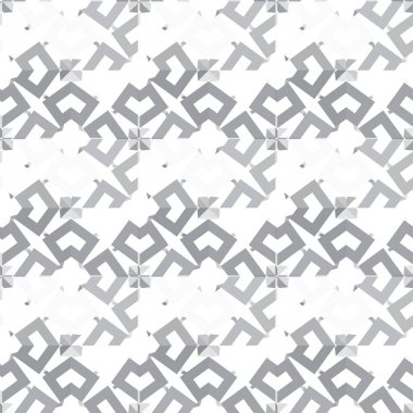 Geometrik soyut dikişsiz desen, vektör illüstrasyonu