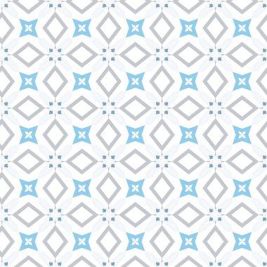 Geometrik soyut dikişsiz desen, vektör illüstrasyonu