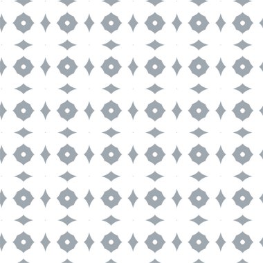 Geometrik soyut dikişsiz desen, vektör illüstrasyonu