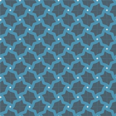 Geometrik soyut dikişsiz desen, vektör illüstrasyonu