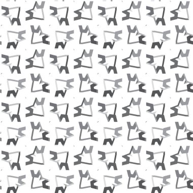 soyut geometrik dikişsiz desen, vektör illüstrasyonu