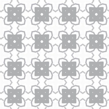 Geometrik soyut dikişsiz desen, vektör illüstrasyonu