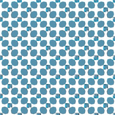 soyut geometrik dikişsiz desen, vektör illüstrasyonu