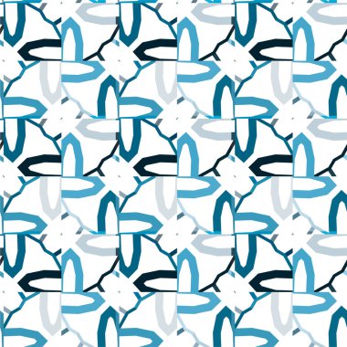 soyut geometrik dikişsiz desen, vektör illüstrasyonu