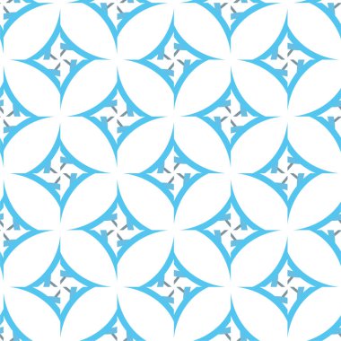 Geometrik soyut dikişsiz desen, vektör illüstrasyonu