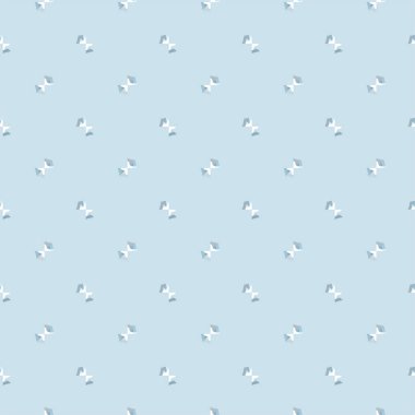 Geometrik soyut dikişsiz desen, vektör illüstrasyonu