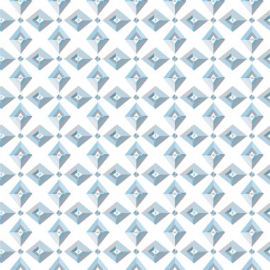 Geometrik soyut dikişsiz desen, vektör illüstrasyonu