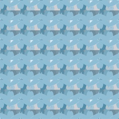 Geometrik soyut dikişsiz desen, vektör illüstrasyonu