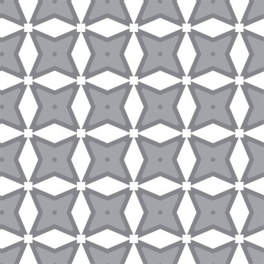 Geometrik soyut dikişsiz desen, vektör illüstrasyonu