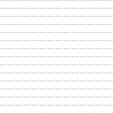 Kusursuz çizgiler. vektör illüstrasyonu