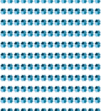 Geometrik soyut dikişsiz desen, vektör illüstrasyonu