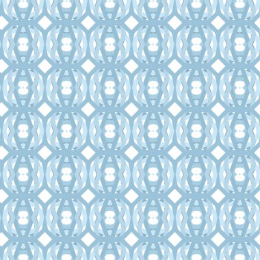 Geometrik soyut dikişsiz desen, vektör illüstrasyonu