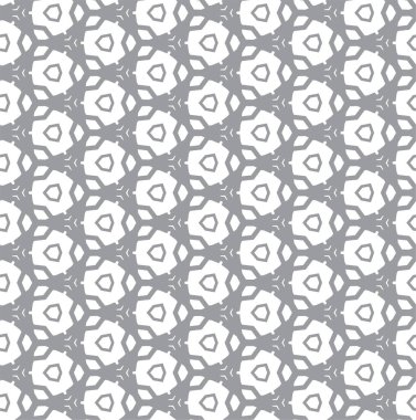 Geometrik soyut dikişsiz desen, vektör illüstrasyonu