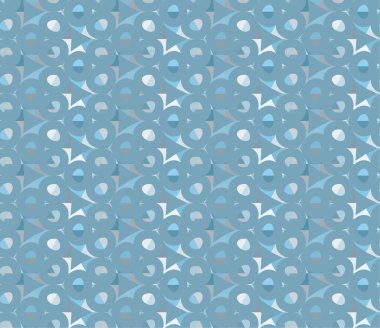 Geometrik soyut dikişsiz desen, vektör illüstrasyonu