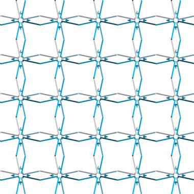 soyut geometrik dikişsiz desen, vektör illüstrasyonu