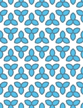 soyut geometrik dikişsiz desen, vektör illüstrasyonu