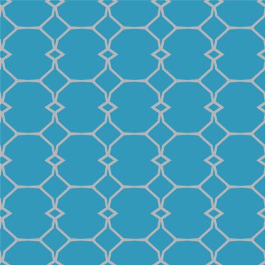 Geometrik soyut dikişsiz desen, vektör illüstrasyonu