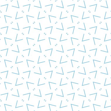 Geometrik soyut dikişsiz desen, vektör illüstrasyonu