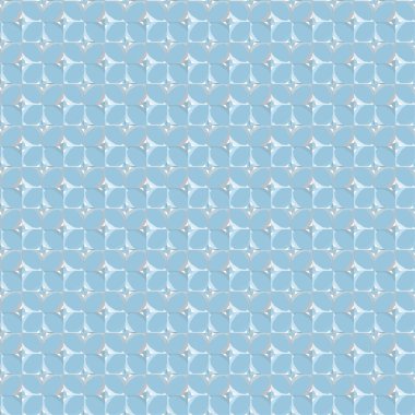Geometrik şekilli kusursuz desen vektör çizimi  