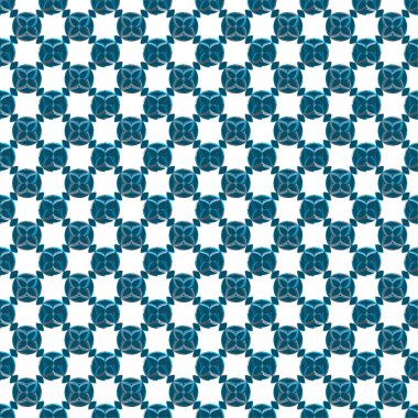 Geometrik soyut dikişsiz desen, vektör illüstrasyonu