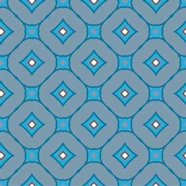 soyut geometrik dikişsiz desen, vektör illüstrasyonu