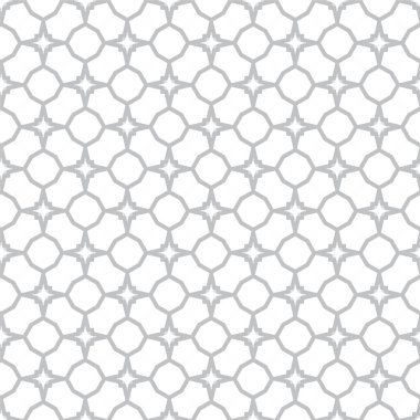 Geometrik soyut dikişsiz desen, vektör illüstrasyonu