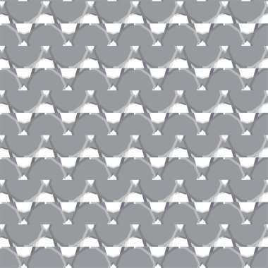 Geometrik soyut dikişsiz desen, vektör illüstrasyonu