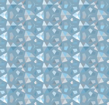 Geometrik soyut dikişsiz desen, vektör illüstrasyonu