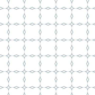 Geometrik soyut dikişsiz desen, vektör illüstrasyonu