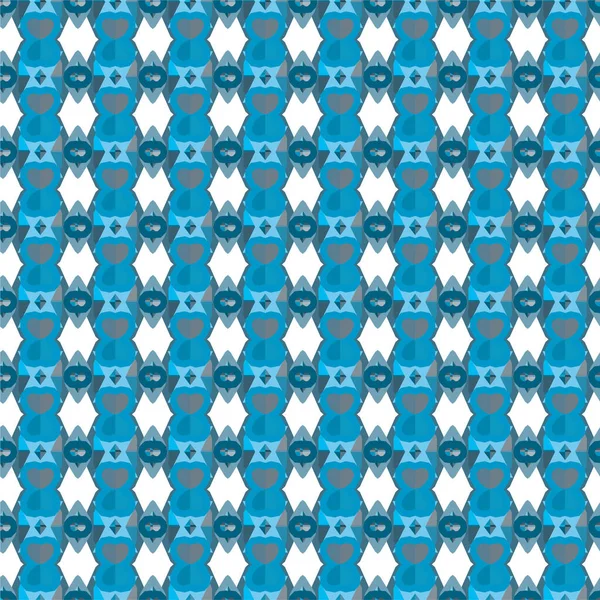 Geometrik soyut dikişsiz desen, vektör illüstrasyonu