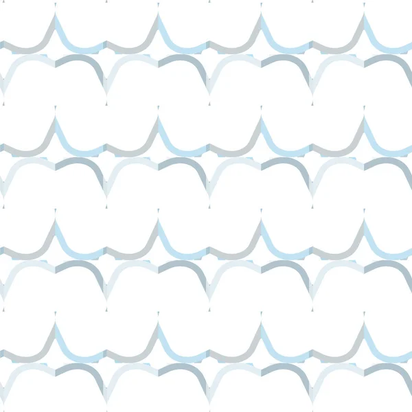 Nahtlose Muster Mit Geometrischen Formen Vektorillustration — Stockvektor