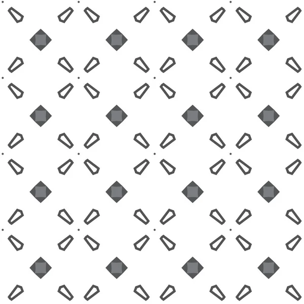 Patrón Sin Costura Con Formas Geométricas Vector Ilustración — Vector de stock