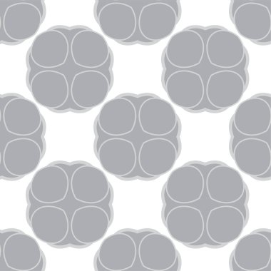 Geometrik soyut dikişsiz desen, vektör illüstrasyonu