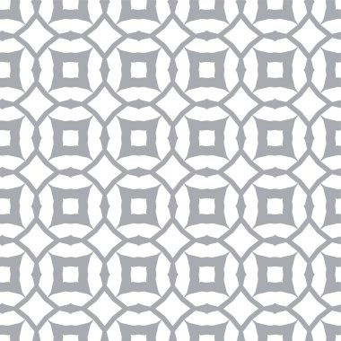 Geometrik soyut dikişsiz desen, vektör illüstrasyonu