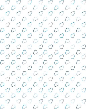 Geometrik soyut dikişsiz desen, vektör illüstrasyonu